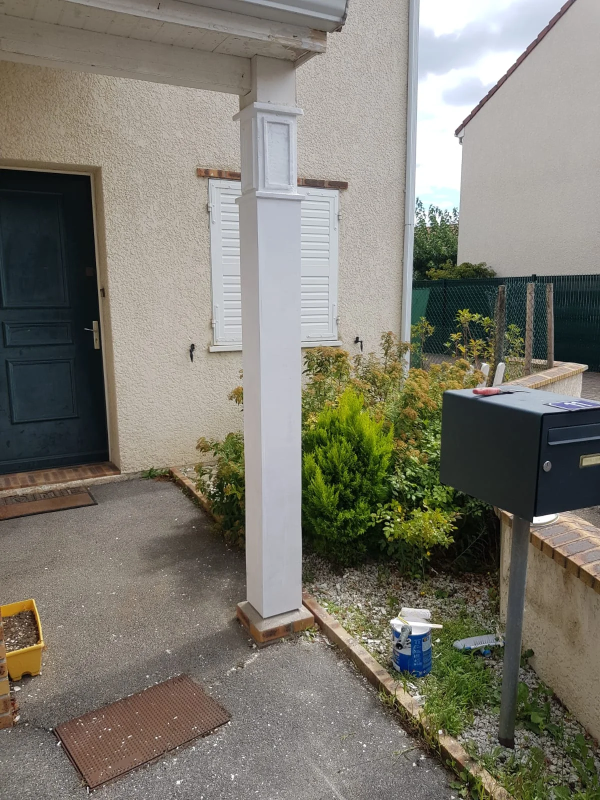 pilier-avant après travaux